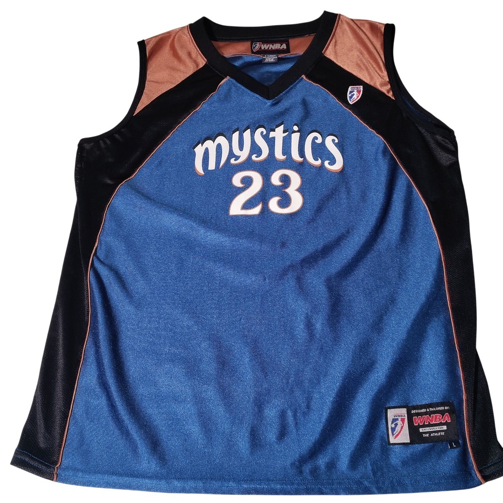 WNBA Washington Mystics Chamique Holdsclaw 23 Jersey Blue L Canada -Imperfect